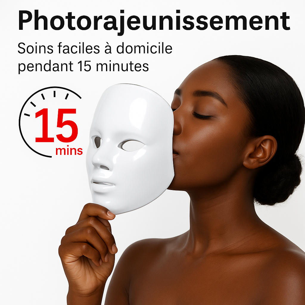 Masque Faciale LED Rajeunissement